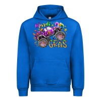 Cobalt mardi gras monster truck Urban Hoodie - RacoonDesign