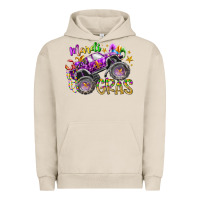 Pigment French Oak mardi gras monster truck Urban Hoodie - RacoonDesign