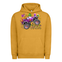 Pigment Peanut Butter mardi gras monster truck Urban Hoodie - RacoonDesign