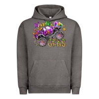 Pigment Tornado mardi gras monster truck Urban Hoodie - RacoonDesign