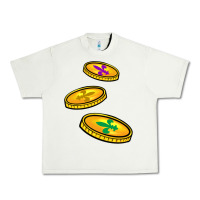 Pistachio louisiana coins Urban Heavy Tee - BarkalooDesign