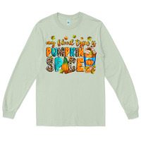 Matcha My blood type is pumpkin spice Long Sleeve Tee - RanaPortraitStore