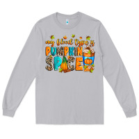 Moon Dust My blood type is pumpkin spice Long Sleeve Tee - RanaPortraitStore