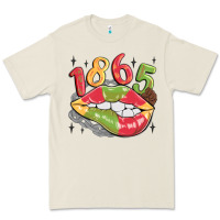 Bone 1865 juneteenth lips Premium Tee - MaliasSmallBusiness