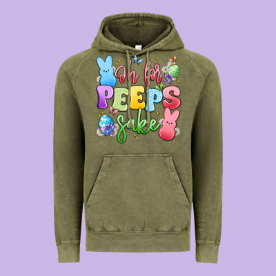 Oh For Peeps Sake Vintage Hoodie Designed By Artiststas