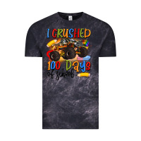 Cloud Black i crushed 100 days of school Vintage Tee - Artiststas
