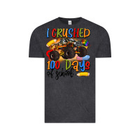 Vintage Black i crushed 100 days of school Vintage Tee - Artiststas