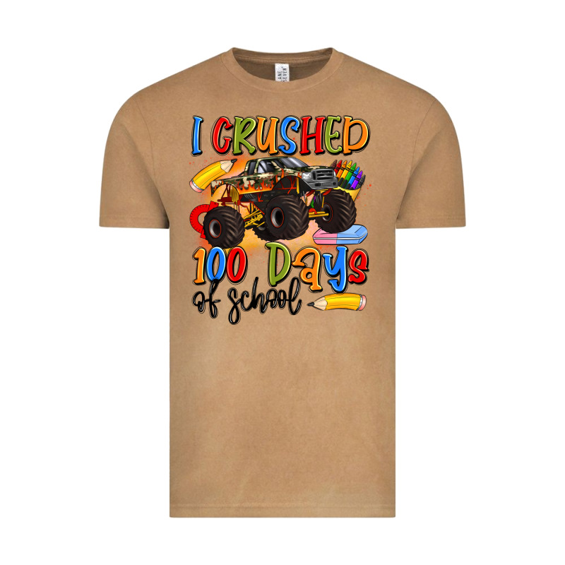 I Crushed 100 Days Of School Vintage Tee by Artiststas | Teevron