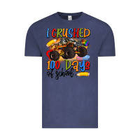 Vintage Denim i crushed 100 days of school Vintage Tee - Artiststas