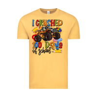 Vintage Mustard i crushed 100 days of school Vintage Tee - Artiststas