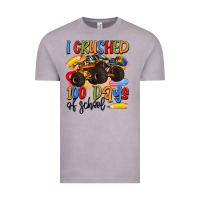 Vintage Zinc i crushed 100 days of school Vintage Tee - Artiststas