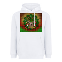 White oh deer Heavyweight Hoodie - BundleAndBundleShop