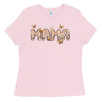 Bubblegum Pink retro mama Ladies Tee - MaliasSmallBusiness