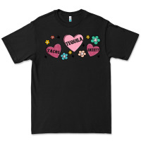 Black tacos tequila anxiety Premium Tee - MaliasSmallBusiness
