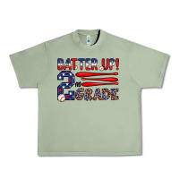 Oil Green batter up 2nd grade Urban Heavy Tee - JahusDesignShop