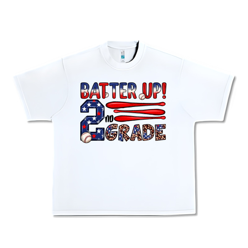 Batter Up 2nd Grade Urban Heavy Tee by JahusDesignShop | Teevron
