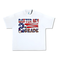 White batter up 2nd grade Urban Heavy Tee - JahusDesignShop