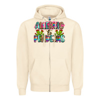 Sandshell Allergic to pendejas mexico Zipper Hoodie - FaDigitalArtStudio