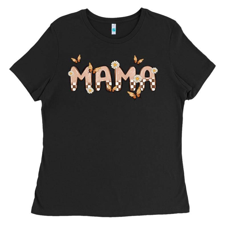 Retro Mama Ladies Tee by MaliasSmallBusiness | Teevron