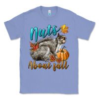 Colony Blue Nuts About Fall Squirrel Classic Tee - LillyAllenDesigns