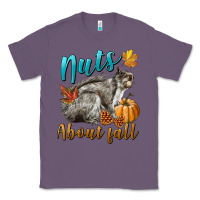 Lavender Nuts About Fall Squirrel Classic Tee - LillyAllenDesigns