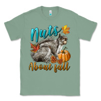 Sage Nuts About Fall Squirrel Classic Tee - LillyAllenDesigns