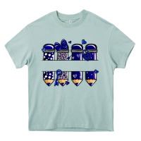 Arona valentine's day school pencils navy blue Heavy Core Tee - MaliasSmallBusiness