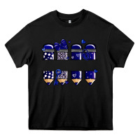 Black valentine's day school pencils navy blue Heavy Core Tee - MaliasSmallBusiness