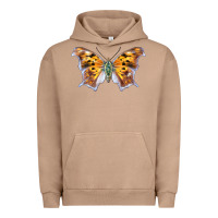 Pigment Burro Question Mark Butterfly Urban Hoodie - LillyAllenDesigns