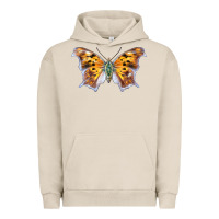 Pigment French Oak Question Mark Butterfly Urban Hoodie - LillyAllenDesigns