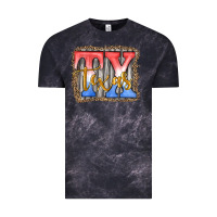 Cloud Black Tx texas Vintage Tee - JahusDesignShop