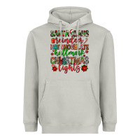 Santa Claus Reindeer Hallmark Hot Chocolate Christ Heavyweight Hoodie | Teevron