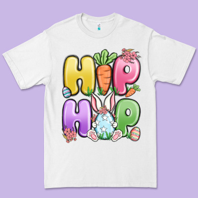 Easter Hip Hop Premium Tee Designed By Maliassmallbusiness