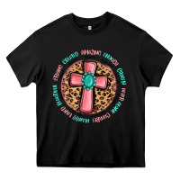 Black love myself cross Heavy Core Tee - MaliasSmallBusiness