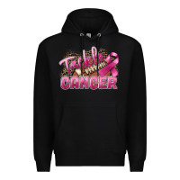 Black Tackle cancer Football Premium Hoodie - FaDigitalArtStudio