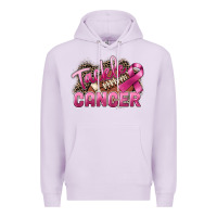 Lilac Tackle cancer Football Premium Hoodie - FaDigitalArtStudio