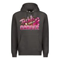 Smoke Tackle cancer Football Premium Hoodie - FaDigitalArtStudio