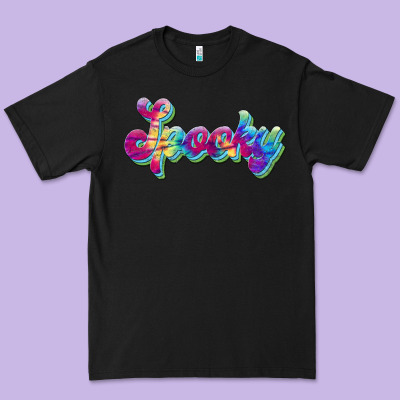 Spooky Premium Tee Designed By Jahusdesignshop