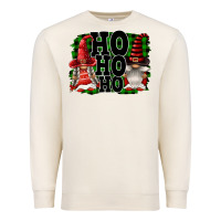 Sandshell Ho Ho Ho Christmas Gnomes Premium Sweatshirt - FaDigitalArtStudio