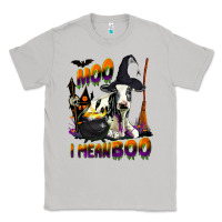 Moon Dust Moo I Mean Boo Holstein Cow Classic Tee - LillyAllenDesigns