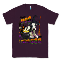Plum Moo I Mean Boo Holstein Cow Classic Tee - LillyAllenDesigns