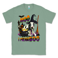 Sage Moo I Mean Boo Holstein Cow Classic Tee - LillyAllenDesigns