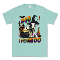 Moo I Mean Boo Holstein Cow Classic Tee | Teevron