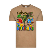 Vintage Coffee embrace differences Vintage Tee - Artiststas