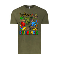 Vintage Olive embrace differences Vintage Tee - Artiststas