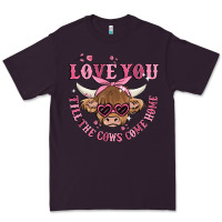 Plum love you till the cows come home Premium Tee - MaliasSmallBusiness