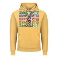 Vintage Mustard happy easter Vintage Hoodie - Artiststas
