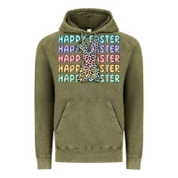 Vintage Olive happy easter Vintage Hoodie - Artiststas