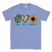 Colony Blue peace love sunshine Classic Tee - JahusDesignShop