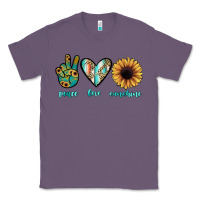 Lavender peace love sunshine Classic Tee - JahusDesignShop